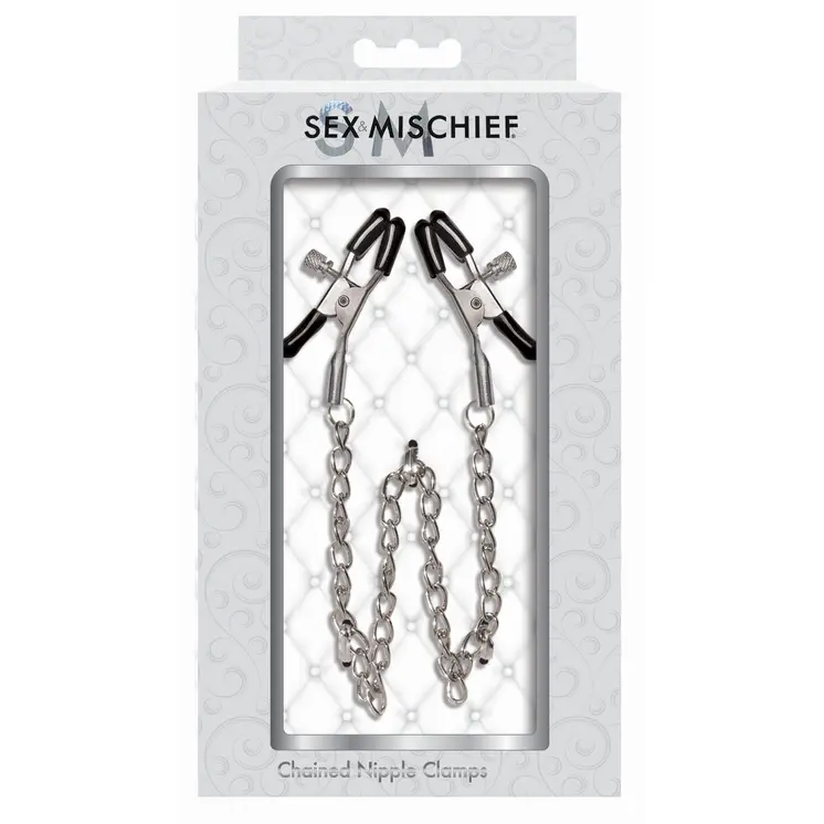 Chained Nipple Clamps Sex & Mischief