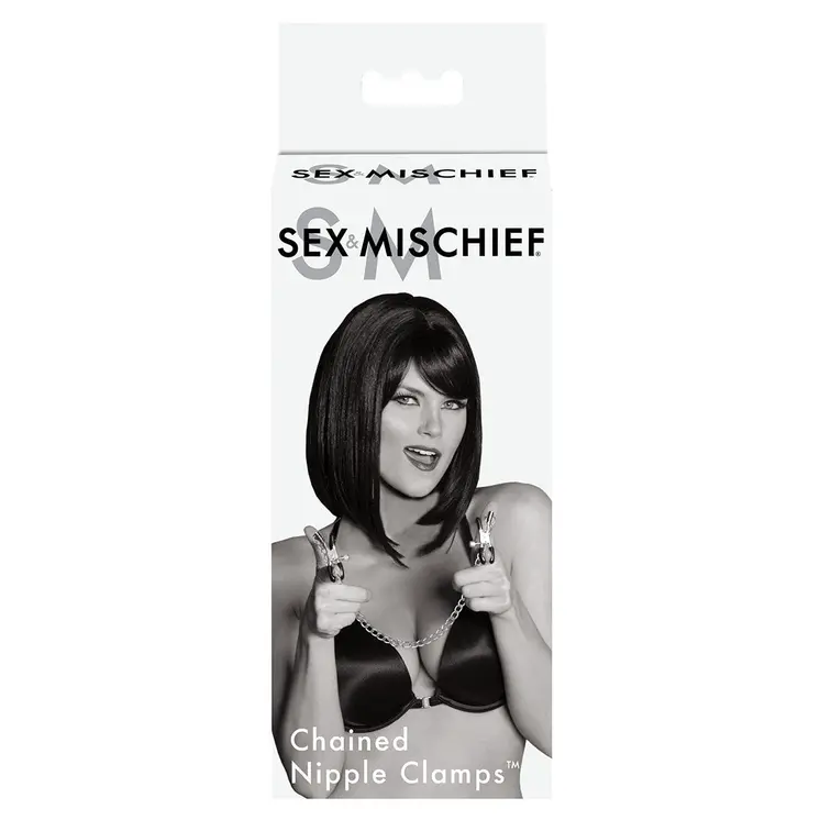 Chained Nipple Clamps Sex & Mischief