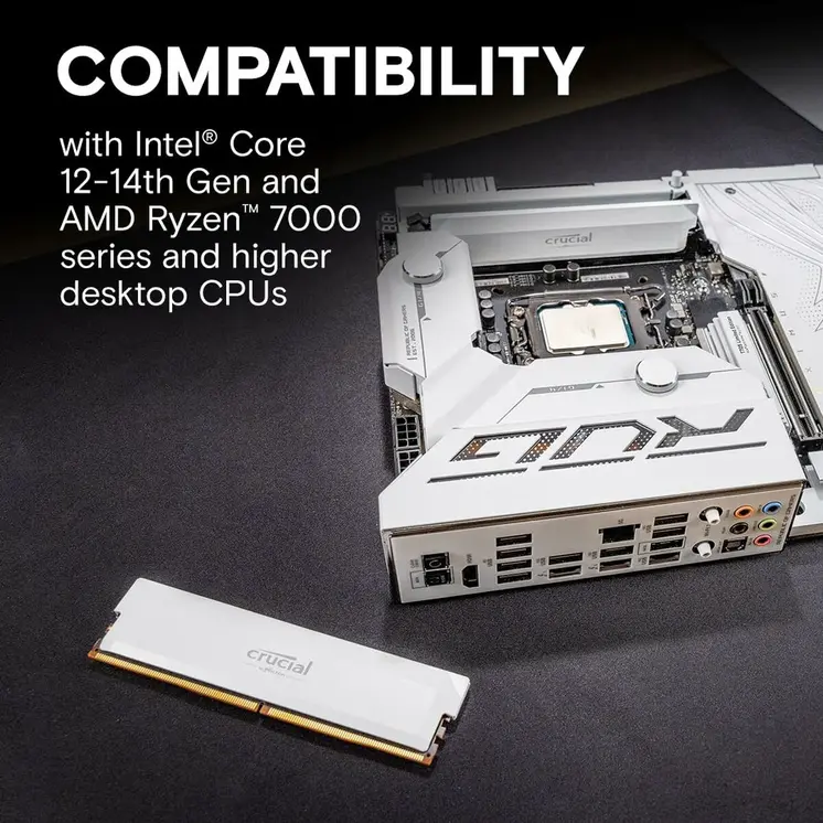 RAM Memory Crucial 32 GB DDR5 6000 MHz