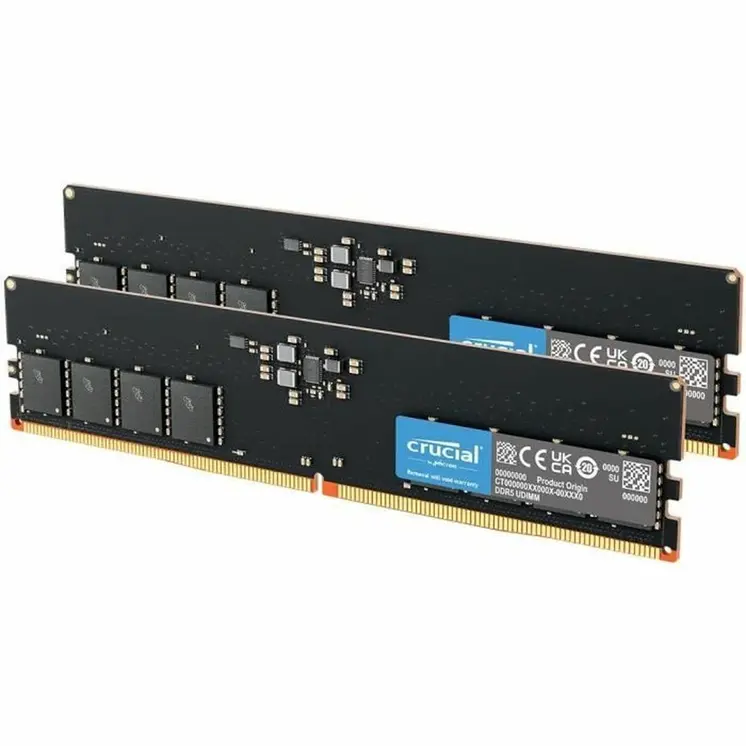 RAM Memory Crucial DDR5 128 GB DDR5 5600 MHz