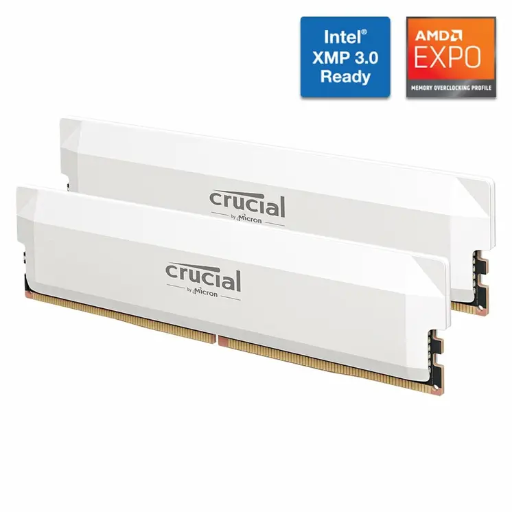 RAM Memory Crucial 32 GB DDR5 6400 MHz
