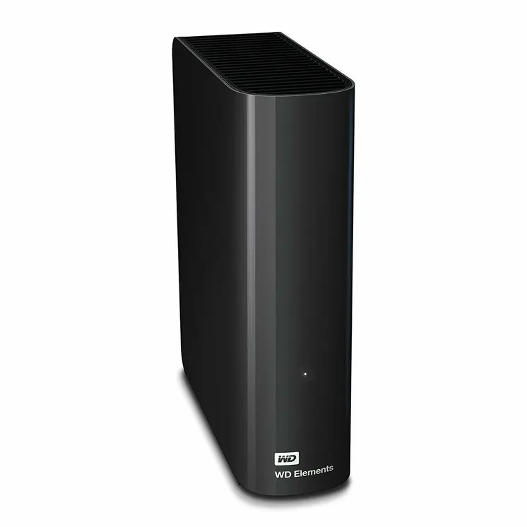 Hard Drive Western Digital WD Elements Desktop Black 4 TB HDD