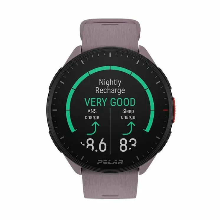 Smart Watch with Pedometer Running Polar Purple 1,2"