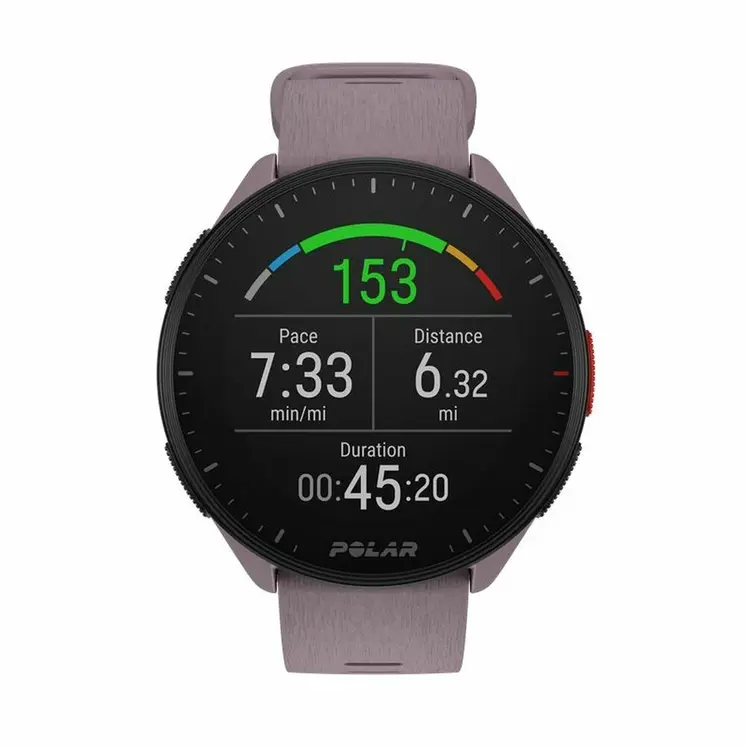 Smart Watch with Pedometer Running Polar Purple 1,2"