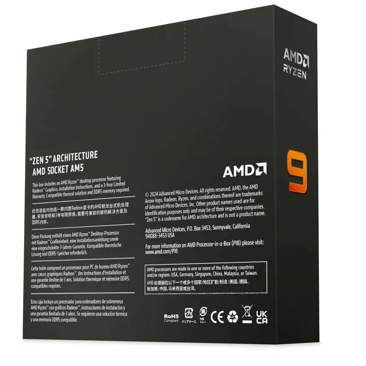 Processor AMD 100-100001277WOF AMD AM5
