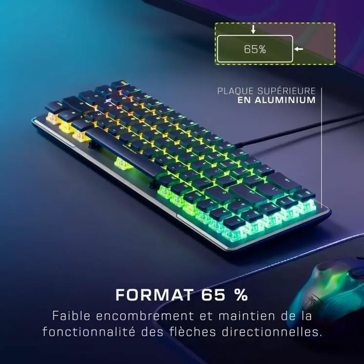Keyboard Turtle Beach Vulcan II Black QWERTY
