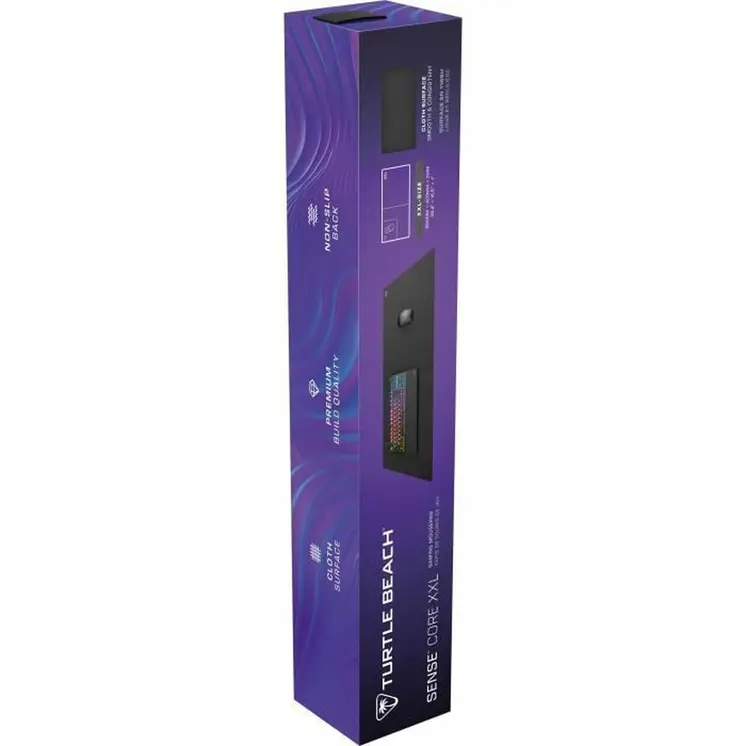Mouse Mat Turtle Beach Sense Core XXL Black
