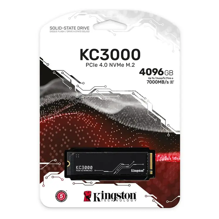 Hard Drive Kingston KC3000 4 TB SSD