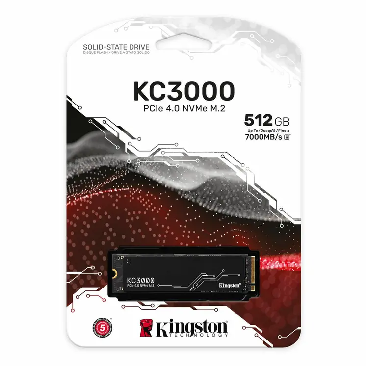 Hard Drive Kingston SKC3000S512 512 GB SSD