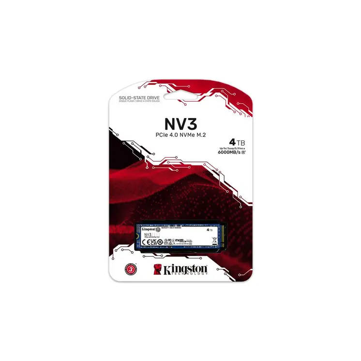 Hard Drive Kingston SNV3S/4000G 4 TB SSD