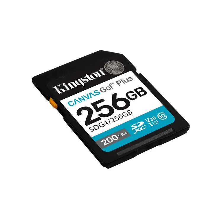 Micro SD Memory Card with Adaptor Kingston 256 GB