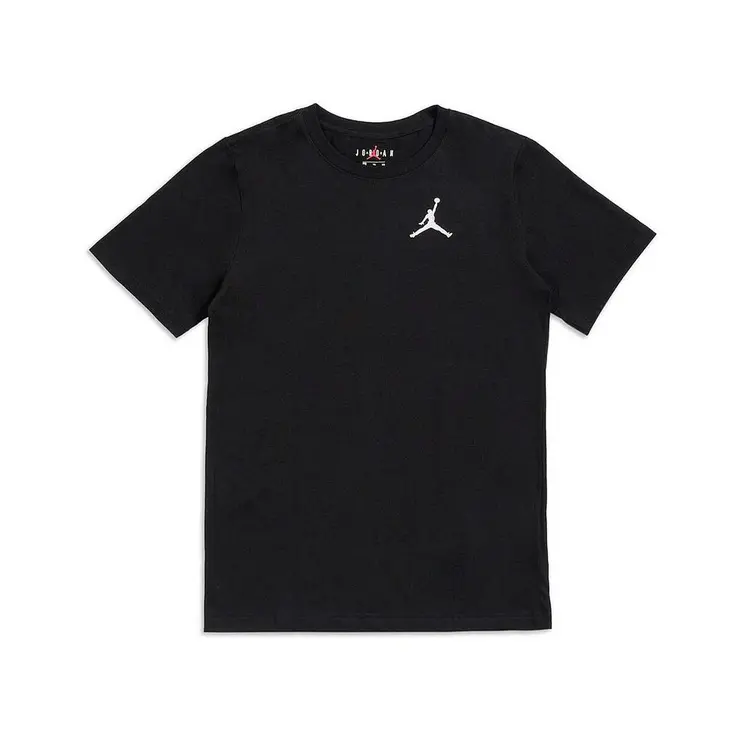 Child's Short Sleeve T-Shirt Nike 95A873 023 Black