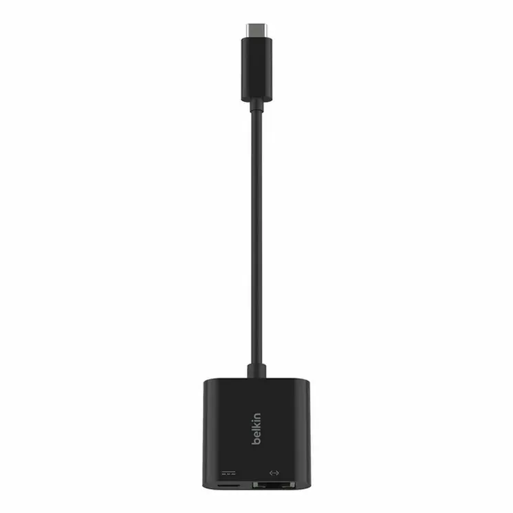 USB Cable Belkin INC019BTBK Black 100 W