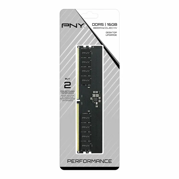 RAM Memory PNY 16 GB DDR5 SDRAM DDR5 4800 MHz CL40