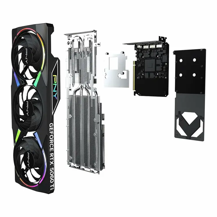 Graphics card PNY geforce rtx 5060 ti 8 GB GDDR6X GDDR7