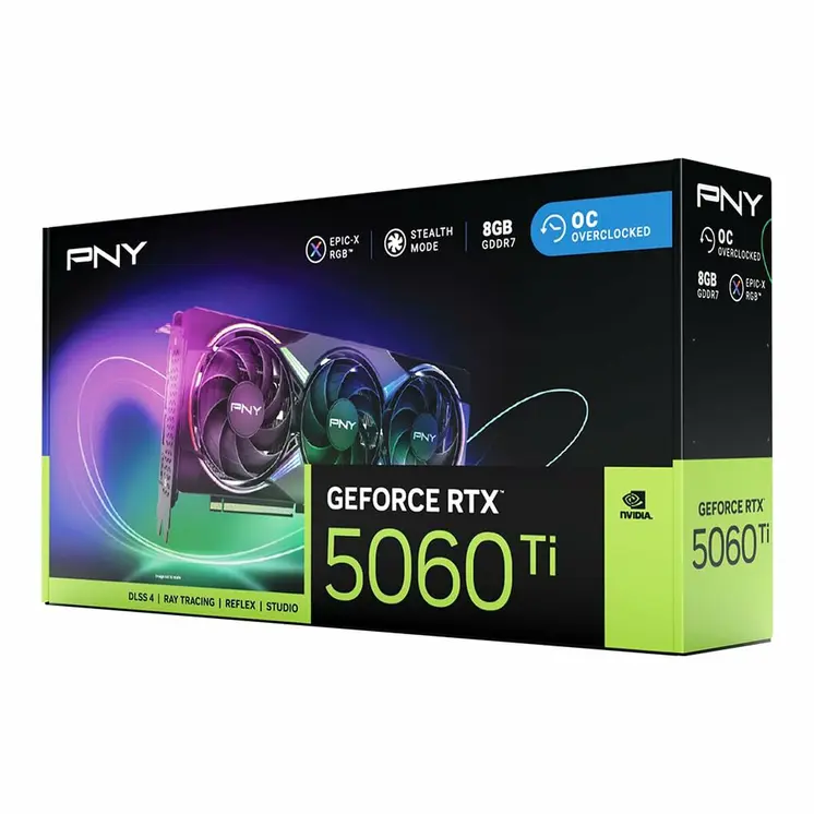 Graphics card PNY geforce rtx 5060 ti 8 GB GDDR6X GDDR7