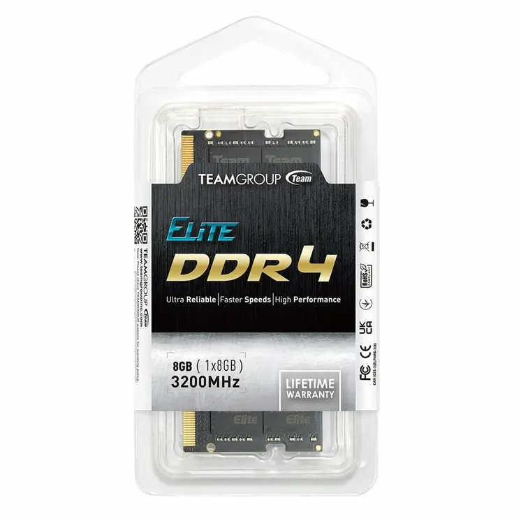 RAM Memory Team Group TED48G3200C22-S01