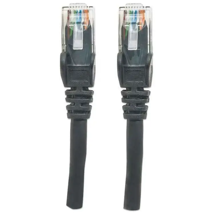 UTP Category 6 Rigid Network Cable Intellinet 342070 Black 3 m