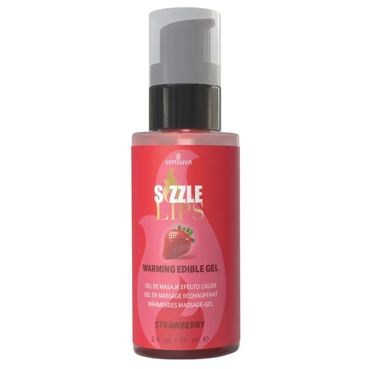 Massage Gel Sensuva Strawberry 59 ml