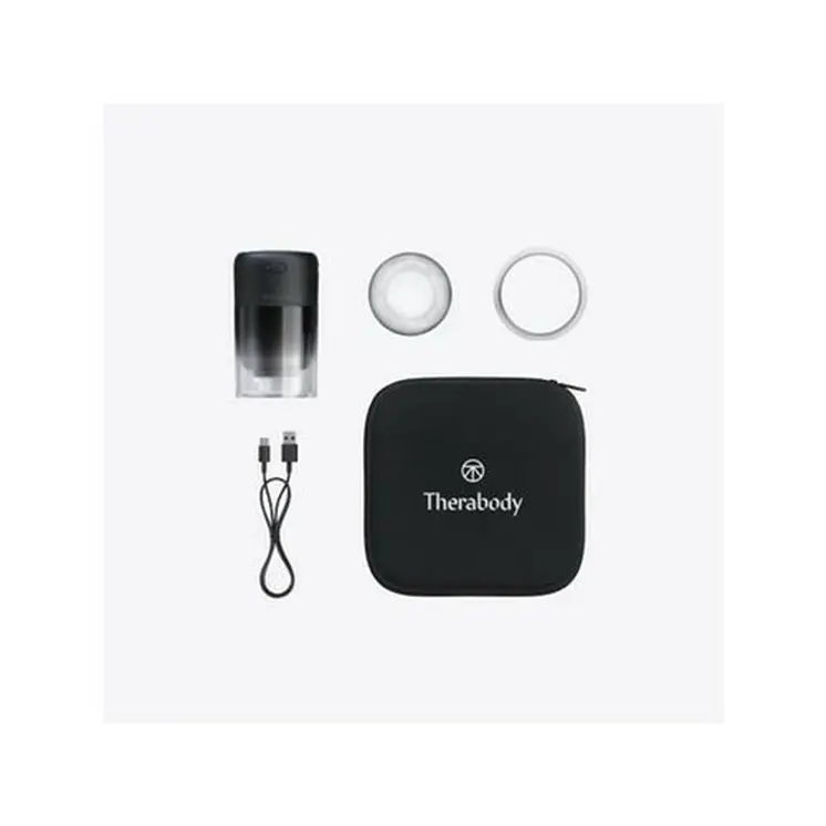 Set of Mugs Therabody Black Transparent