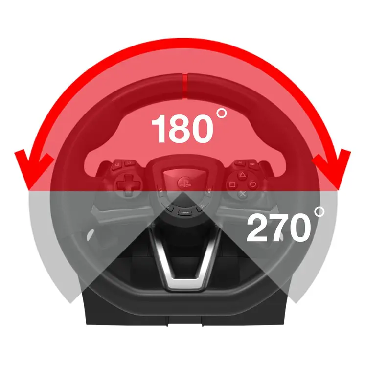 Remote control HORI Racing Wheel APEX Black