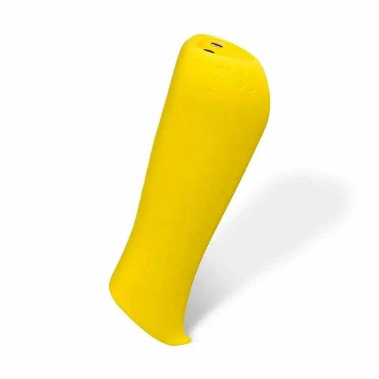 Curve Clitoral Vibrator Dame Products Lemon