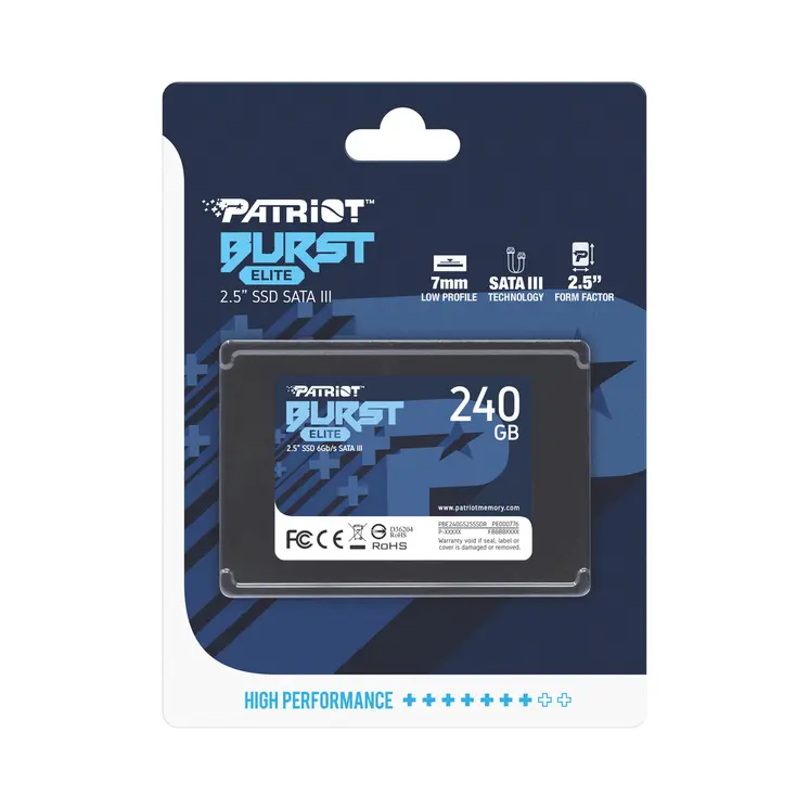 Hard Drive Patriot Memory Burst Elite 240 GB 240 GB SSD