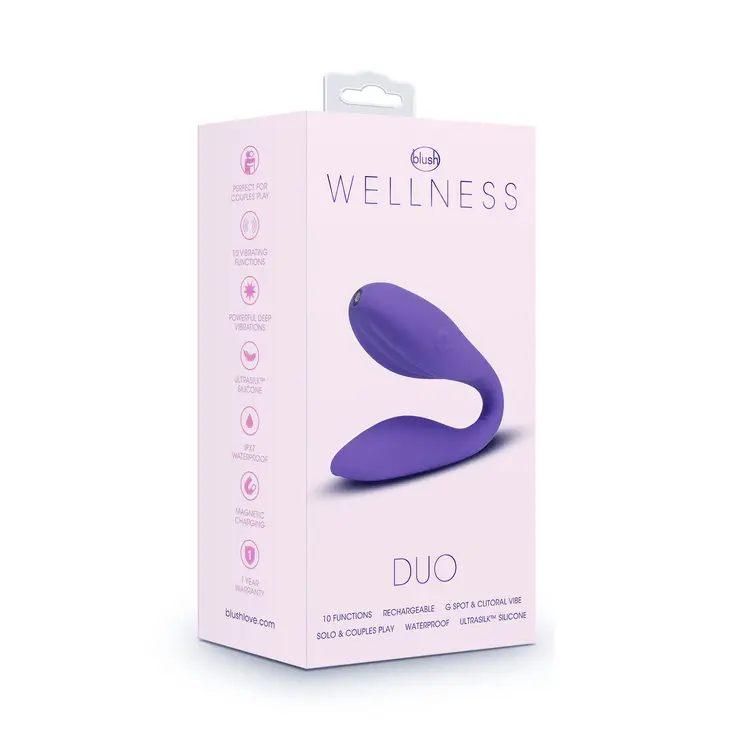 Couples Massager Blush Wellness Purple