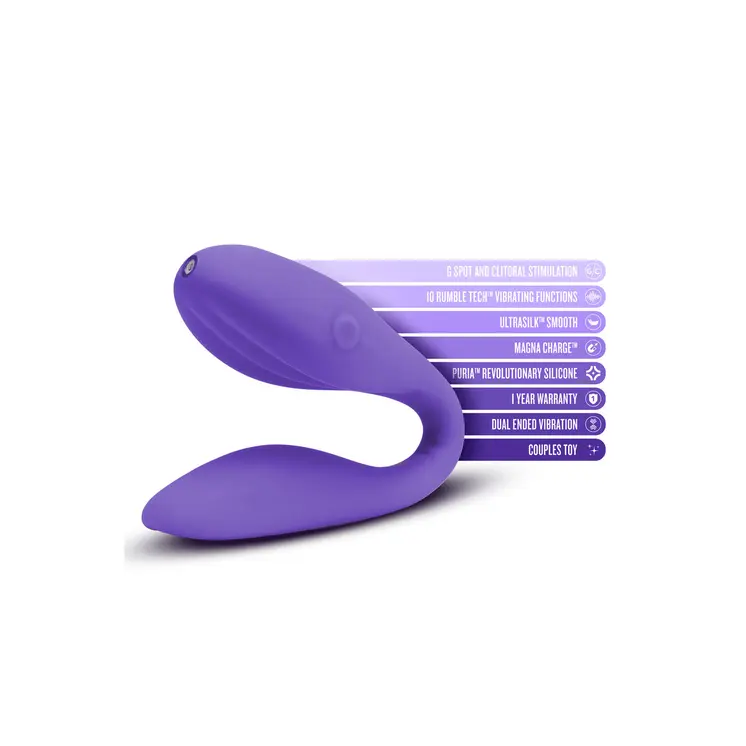 Couples Massager Blush Wellness Purple
