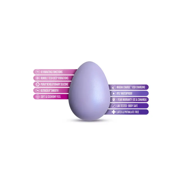 Anal Vibrator Blush Wellness Purple