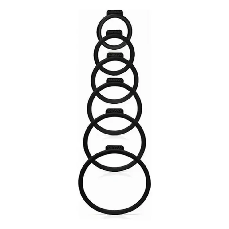 Cock Ring Tantus Black (6 pcs)