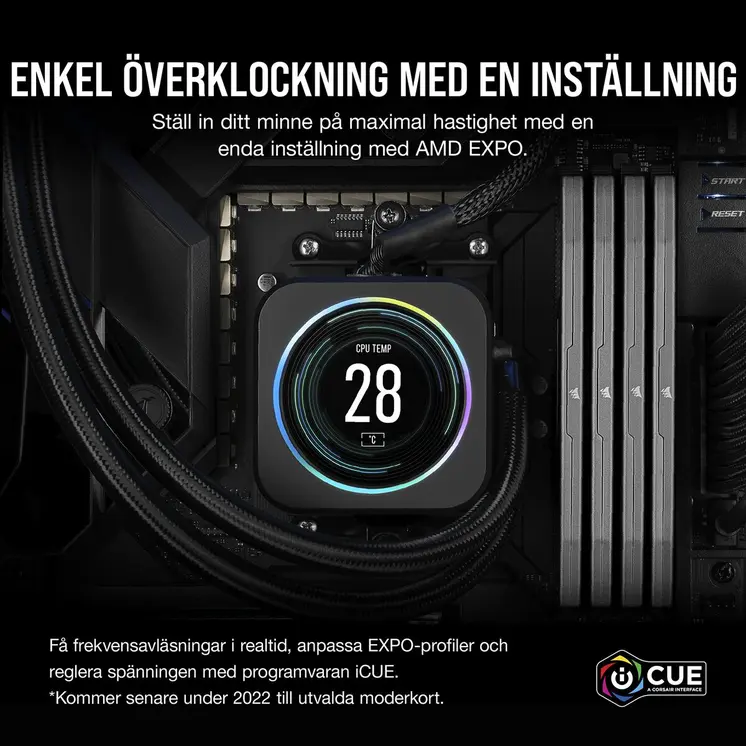 RAM Memory Corsair 64 GB DDR5 6000 MHz
