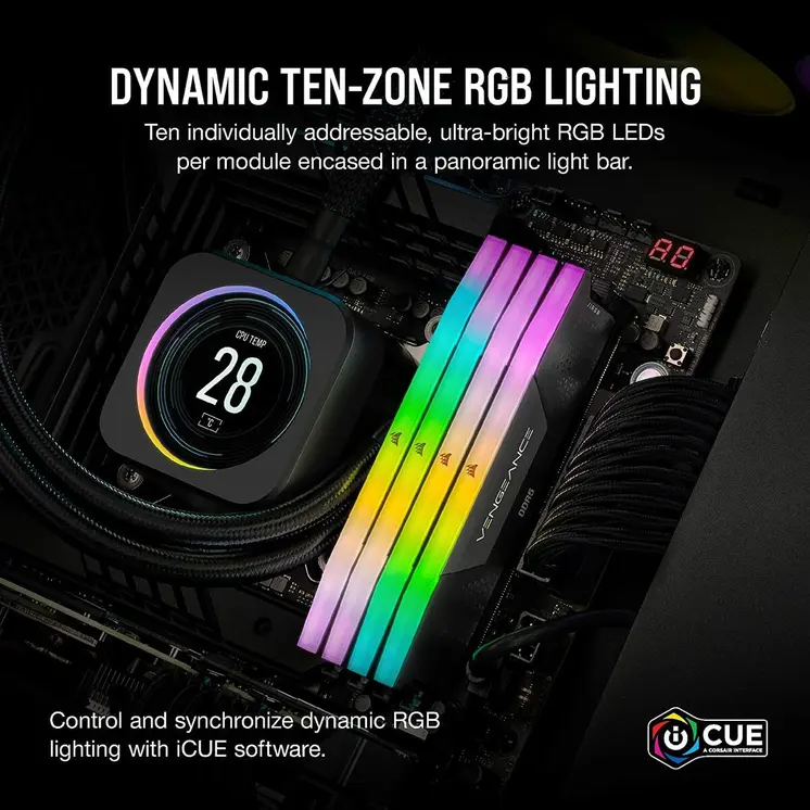 RAM Memory Corsair 32 GB DDR5 6400 MHz