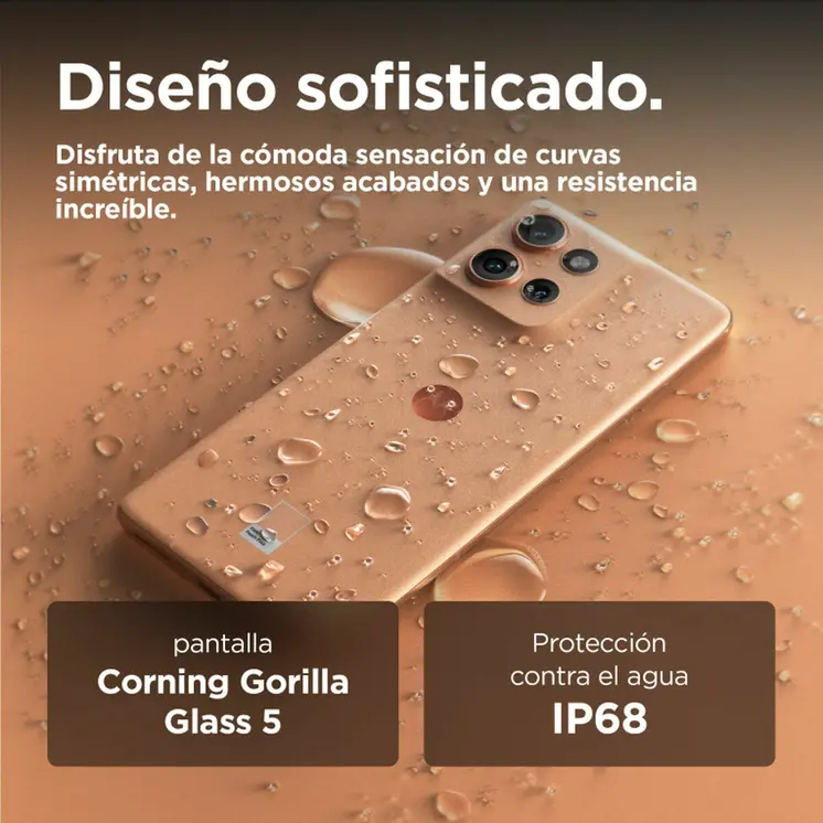 Smartphone Motorola PB2U0002SE 6,67" 12 GB RAM 512 GB Peach