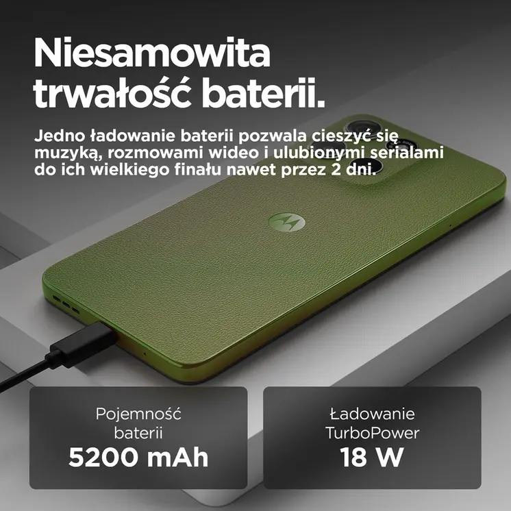 Smartphone Motorola PB6E0016PL 6,72" 8 GB RAM 256 GB Green