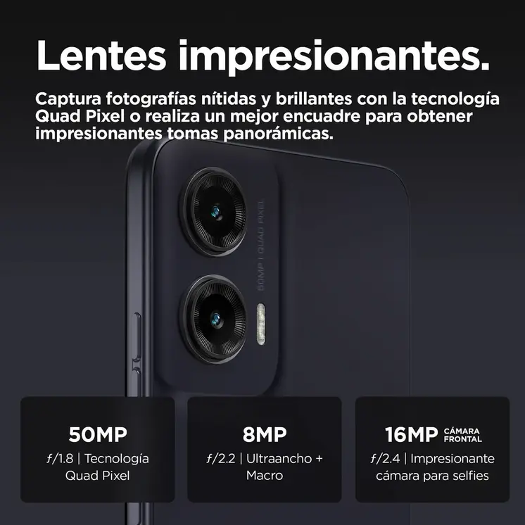 Smartphone Motorola PB3K0023ES 6,72" Unisoc 8 GB RAM 256 GB Black