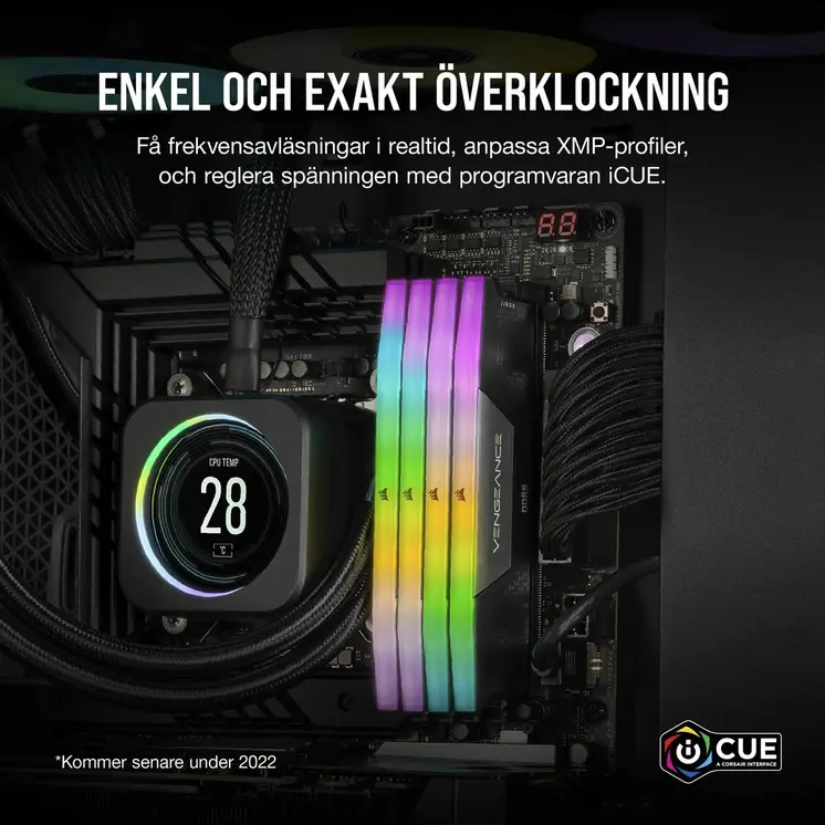 RAM Memory Corsair 16 GB DDR5 SDRAM DDR5 5200 MHz CL40
