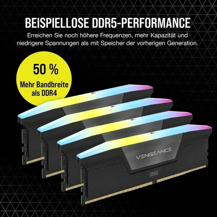 RAM Memory Corsair 16 GB DDR5 SDRAM DDR5 5200 MHz CL40