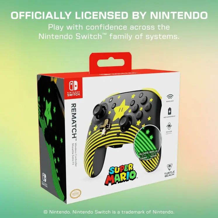 Gaming Control Turtle Beach Super Mario Star Switch