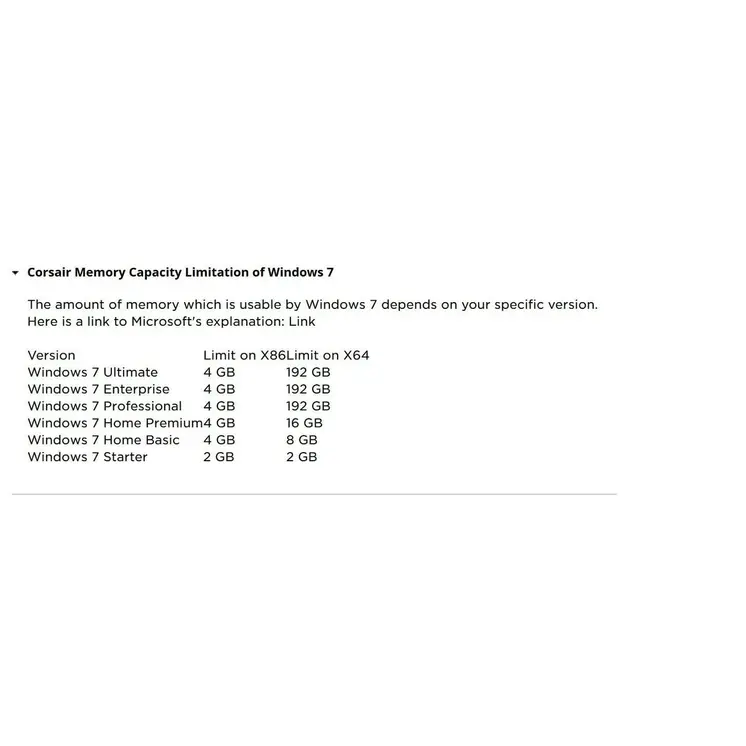 RAM Memory Corsair 32 GB 2666 MHz DDR4 CL18