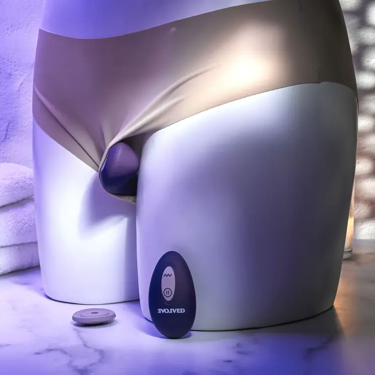 Vibrator Evolved Panty Party Purple