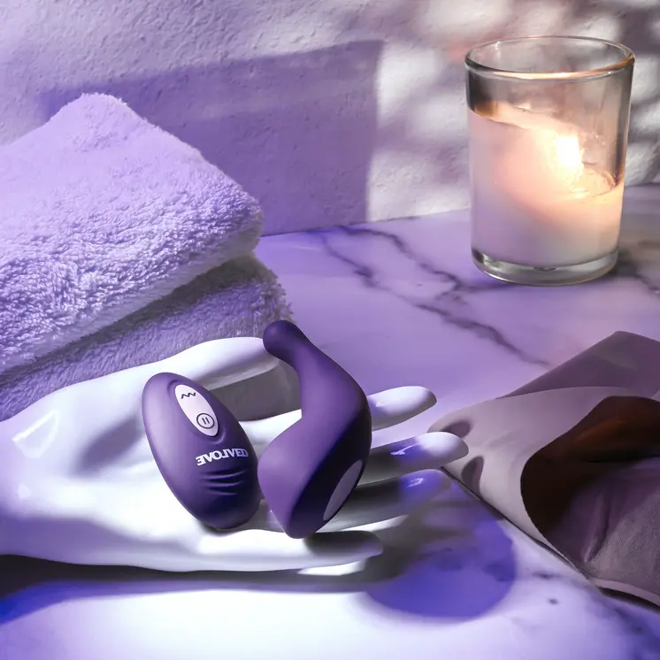 Vibrator Evolved Panty Party Purple