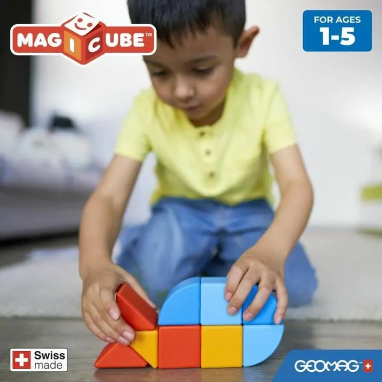Construction set Geomag Magicube 208