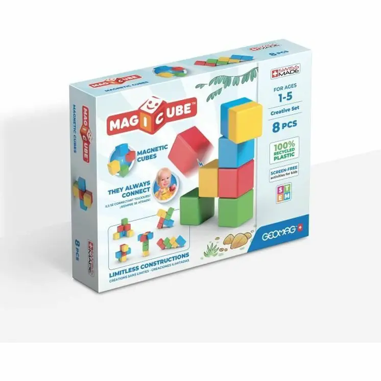 Construction set Geomag Magicube Recycled Creative Set