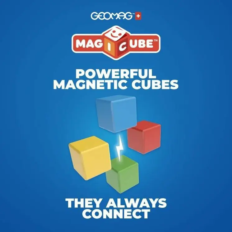 Construction set Geomag Magicube Recycled Creative Set
