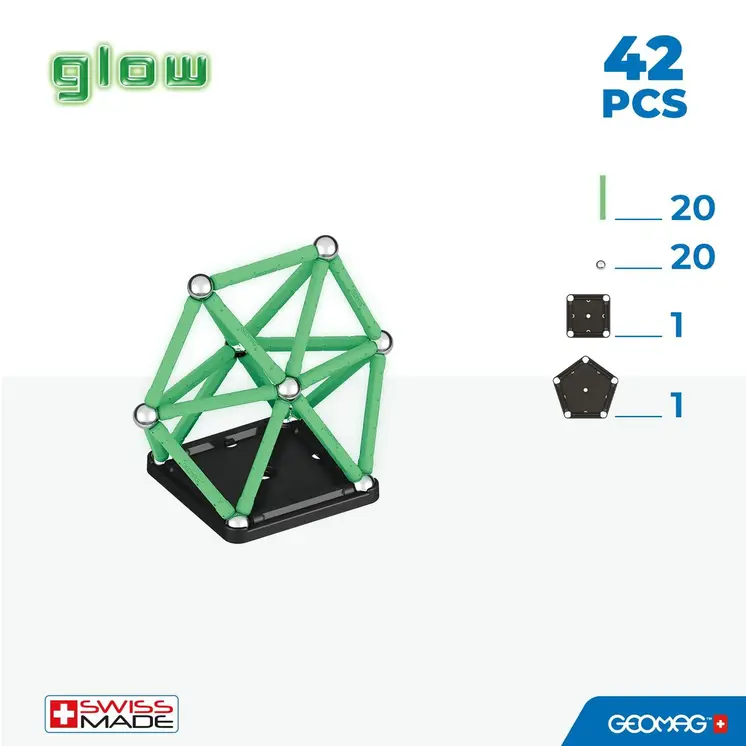 Playset Masters Glow Recycled (42 Pieces)