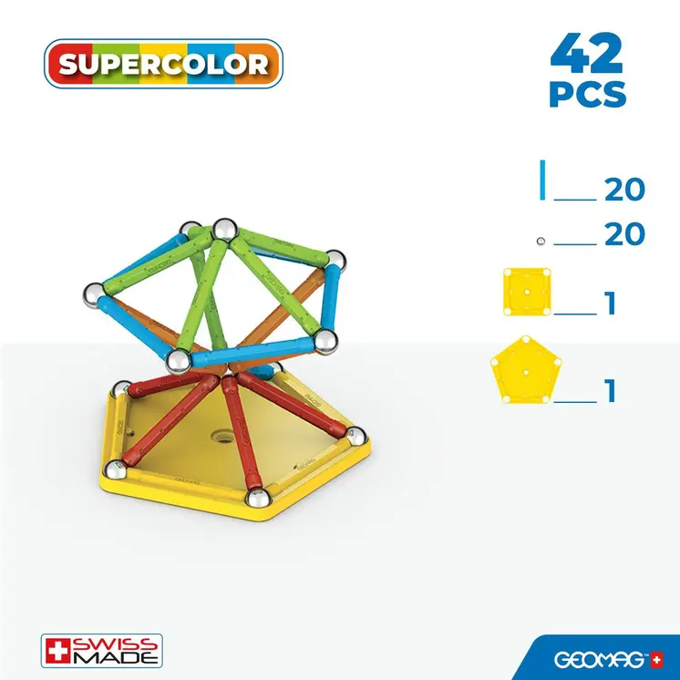 Educational Game Geomag 42 Pieces