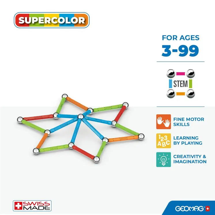 Educational Game Geomag 42 Pieces