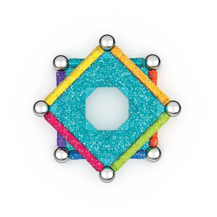 Playset Geomag Glitter (22 Pieces)