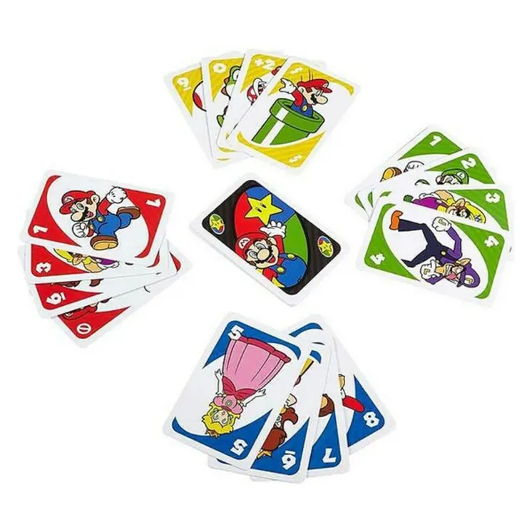 Card Game UNO Super Mario Mattel DRD00
